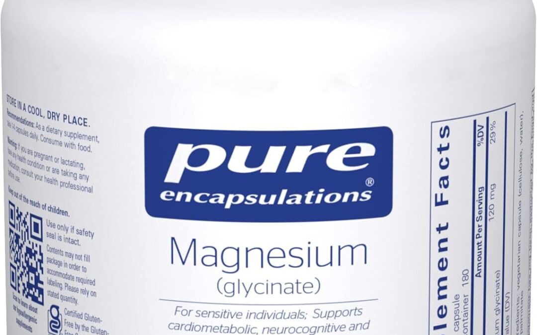 Magnesium Glycinate :Know It All, An Essential and Beneficial Mineral in 2025